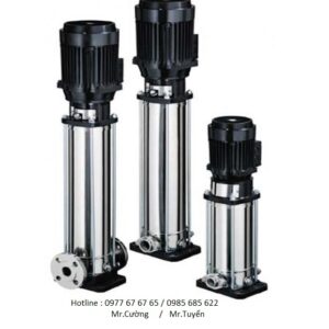 Bơm li tâm trục đứng nhiều tầng cánh